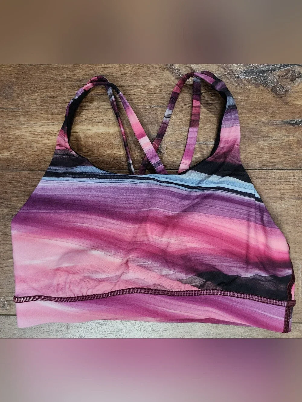 Lululemon Energy Bra *Central Saint Martins Nulux, Size 6, B/C Cups